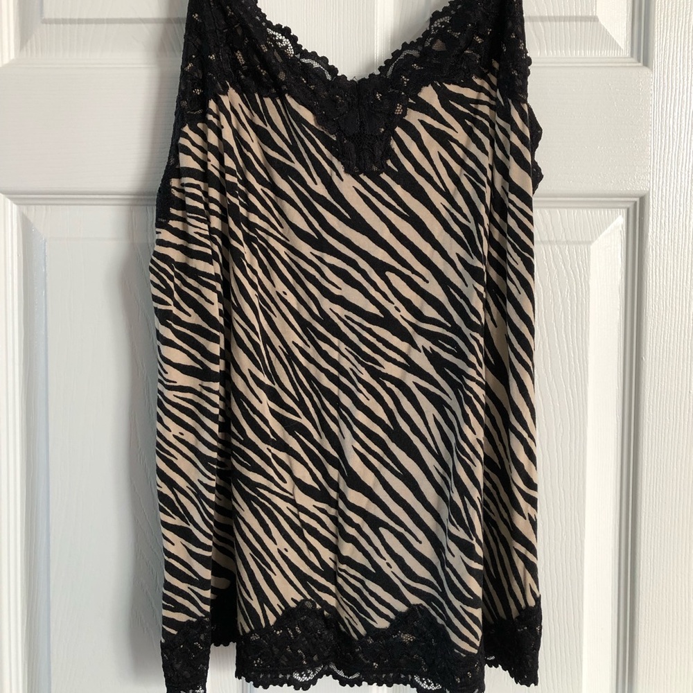 Lane Bryant Lace trimmed camisole